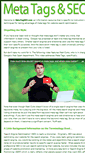 Mobile Screenshot of metatagseo.com